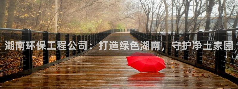 彩名堂计划怎么买胜率高：湖南环保工程公司：打造绿色湖南，守护净土家园