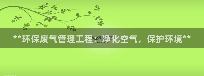 彩名堂为什么打不开：**环保废气管理