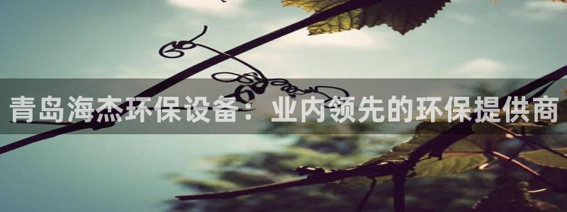 彩名堂怎么不能用了：青岛海杰环保设备