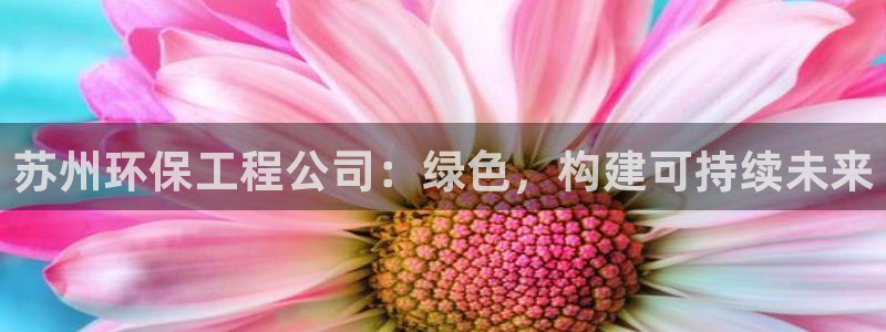 彩名堂计划官方下载网址：苏州环保工程公司：绿色，构建可持续未来