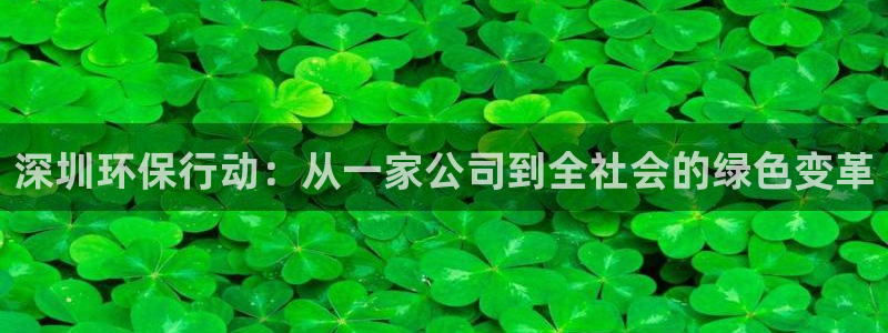 彩名堂是正规的公司吗：深圳环保行动：