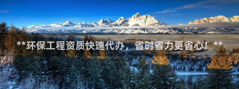 彩名堂975新版本：**环保工程资质