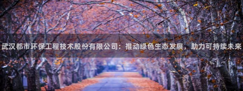 彩名堂计划怎么买胜率高：武汉都市环保