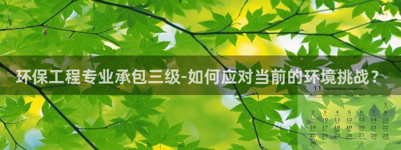 彩名堂苹果客户端怎么下载：环保工程专