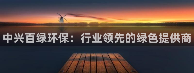 彩名堂彩：中兴百绿环保：行业领先的绿