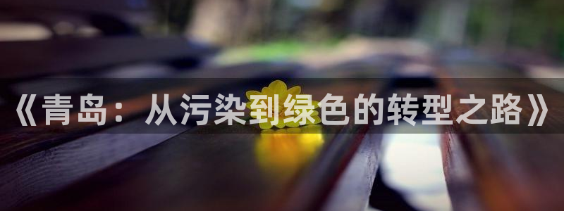 彩名堂彩：《青岛：从污染到绿色的转型之路》