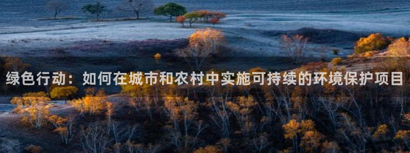 彩名堂计划真的准吗：绿色行动：如何在